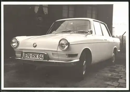 Fotografie Auto BMW 700, weisses Coupe