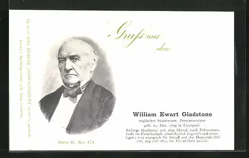 AK William Ewart Gladstone, Premierminister