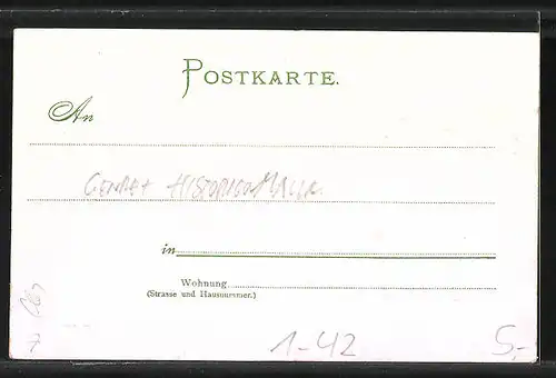 AK Franz von Defregger, Genremaler, Prof an der Kunstakademie in München, Geb. 1835, Reklame für Victoria Nähmaschinen