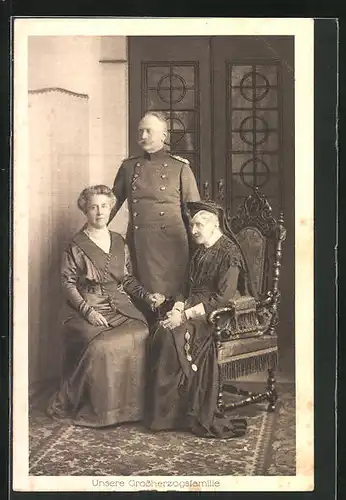 AK Unsere Grossherzogenfamilie von Baden