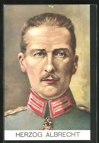 AK Herzog Albrecht von Württemberg in Uniform