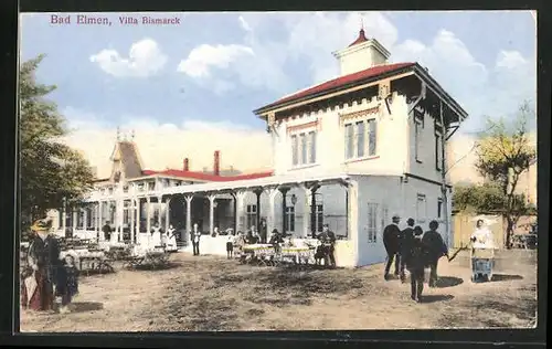 AK Bad Elmen, Café Villa Bismarck