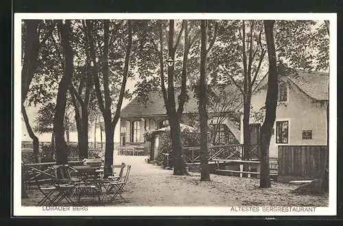 AK Löbau, Bergrestaurant Löbauer Berg von A. Klemm