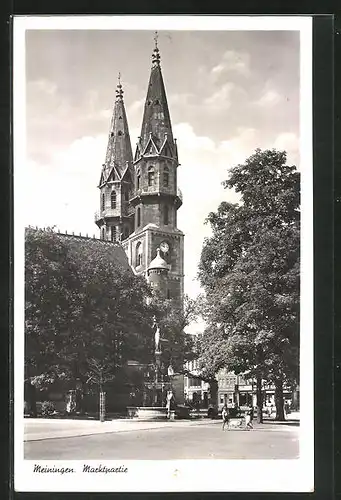 AK Meiningen, Markt und Kirche