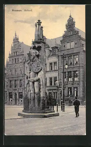 AK Bremen, am Roland
