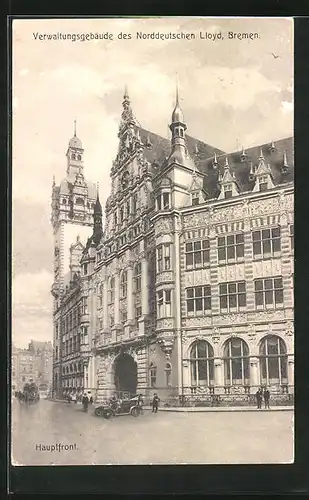AK Bremen, Verwaltungsgebäude des Norddeutschen LLoyd