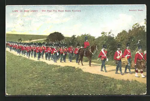 AK 21st Foot The Royal Scots Fusiliers