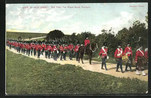 AK 21st Foot The Royal Scots Fusiliers