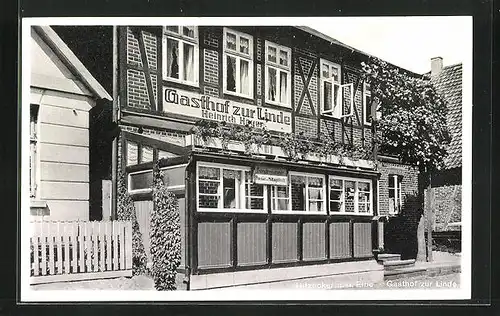 AK Hitzacker a.d. Elbe, Gasthof zur Linde