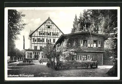 AK Schweigmatt, Hotel-Kurhaus im Ort