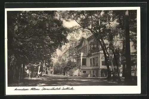AK Arendsee, Strandhotel Seeblick