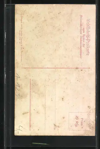 AK Herzog und Herzogin zu Braunschweig u. Lüneburg mit dem Erbprinzen