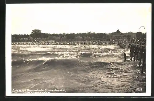 AK Timmendorfer Strand, Brandung, Wellengang