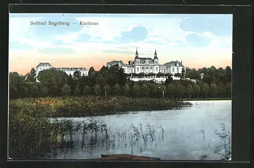 AK Segeberg, Hotel Kurhaus am Wasser