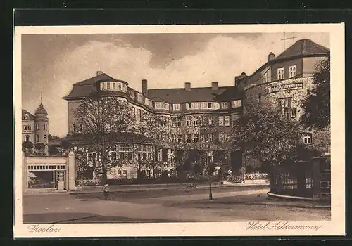 AK Goslar, Hotel Achtermann