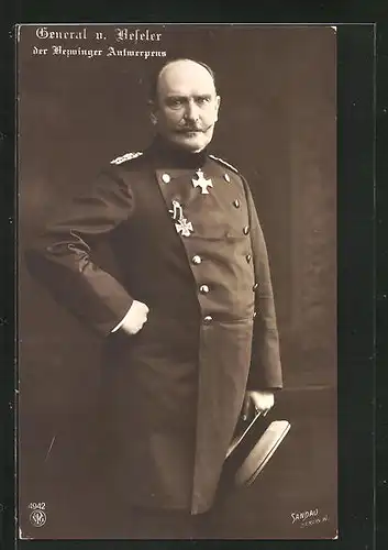 AK Heerführer General v. Beseler der Bezwinger Antwerpens
