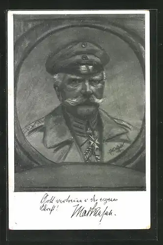 Künstler-AK Heerführer Mackensen