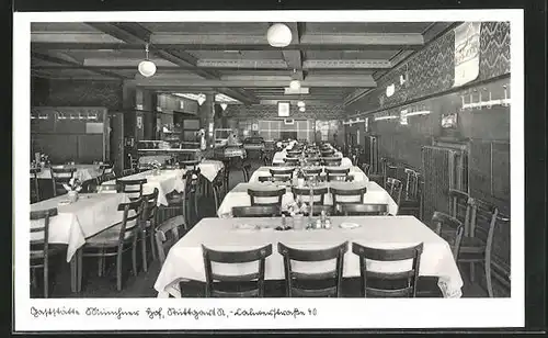 AK Stuttgart, Gasthaus Münchner Hof, Lachnerstrasse 40