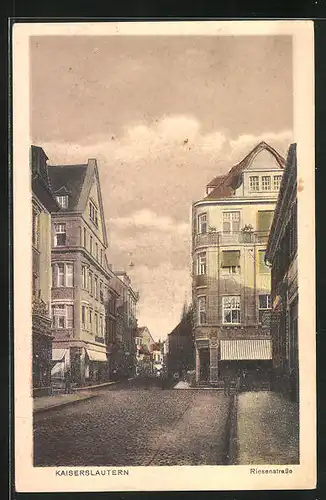 AK Kaiserslautern, Partie an der Riesenstrasse