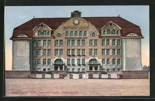 AK Kaiserslautern, Rupprecht-Schule, Vorderansicht