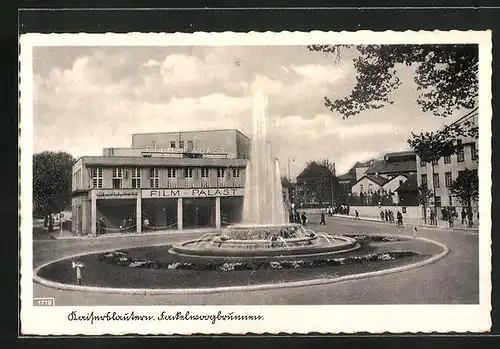 AK Kaiserslautern, Kino Film-Palast und Fackelbrunnen