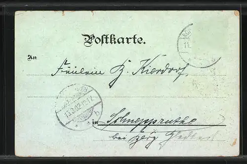Lithographie Drachenfels, Dort wo der alte Rhein..., Lied mit Noten