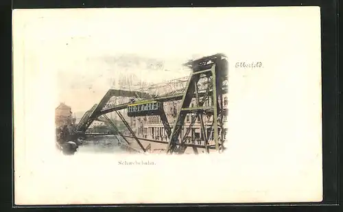 Präge-AK Elberfeld, Schwebebahn