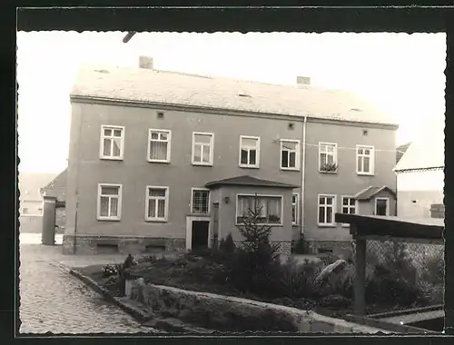 Foto-AK Lössen, Wohnhaus, 1977