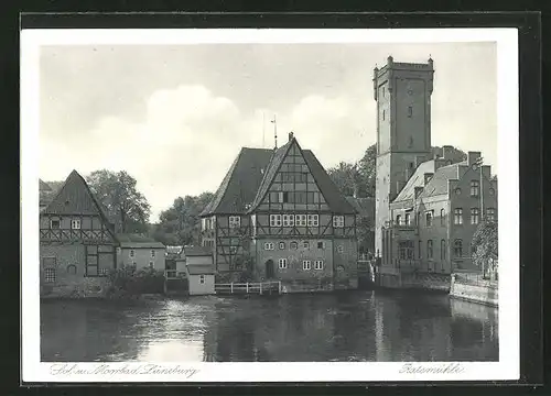 AK Lüneburg, Blick zur Ratsmühle