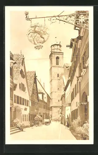 AK Dinkelsbühl, Turmgasse