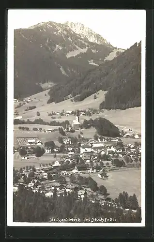 AK Ruhpolding, Totalansicht mit Hochfelln