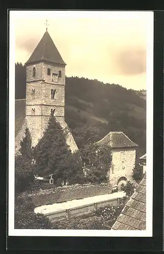 AK Detwang, Blick zur Kirche