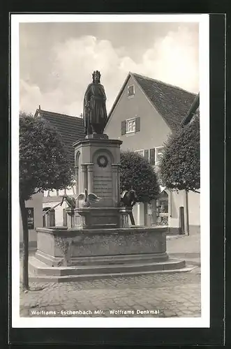 AK Wolframs-Eschenbach, Wolframs Denkmal