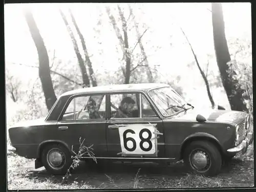 Fotografie Auto Lada, Rennwagen Startnummer 68, Motorsport