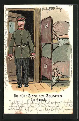 AK Die fünf Sinne des Soldaten, Der Geruch