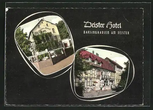 AK Barsinghausen am Deister, Deister-Hotel, Mehrfachansichten