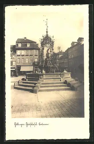 AK Göttingen, Gänseliesel-Brunnen