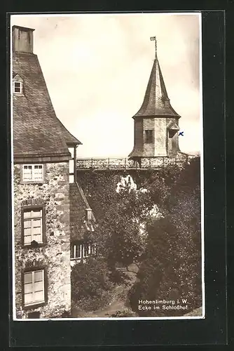 AK Hohenlimburg i. W., Ecke im Schlosshof