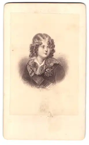 Fotografie unbekannter Fotograf und Ort, Portrait Napoleon III. als Kind, Roi de Rome