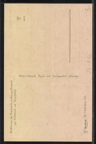 Künstler-AK sign. Ed. Ille: Walther von der Vogelweide