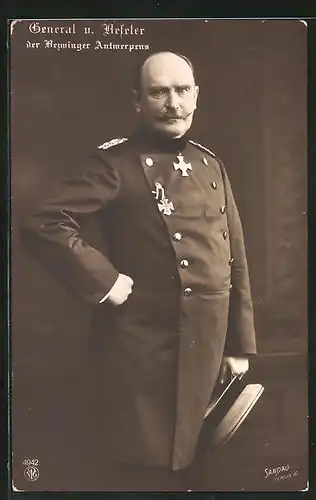 AK Heerführer General von Beseler der Bezwinger Antwerpens