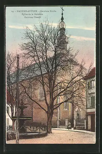 AK Kaiserslautern, an der Garnison-Kirche
