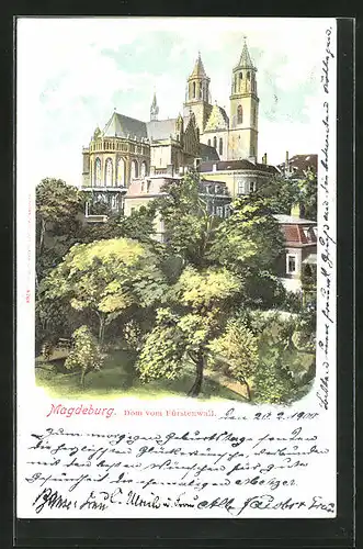 AK Magdeburg, Dom von Fürstenwall