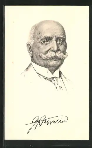 AK Portrait von Graf Zeppelin