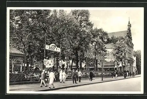 AK Berlin-Tiergarten, Gasthaus Bötzow Zelt 1, In den Zelten 1