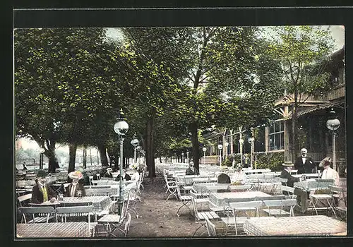 AK Berlin-Treptow, Gasthaus Altes Eierhäusschen