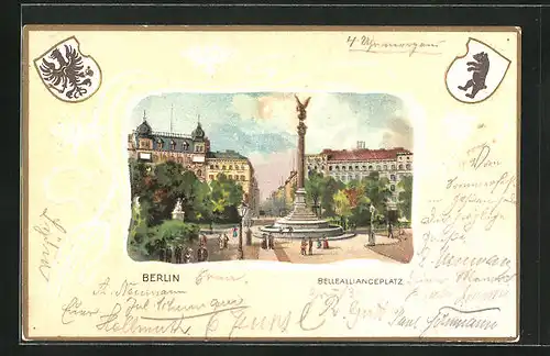 Lithographie Berlin-Kreuzberg, Belleallianceplatz