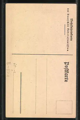 AK Berlin-Friedrichshain, Schlesischer Bahnhof von der Blockstation