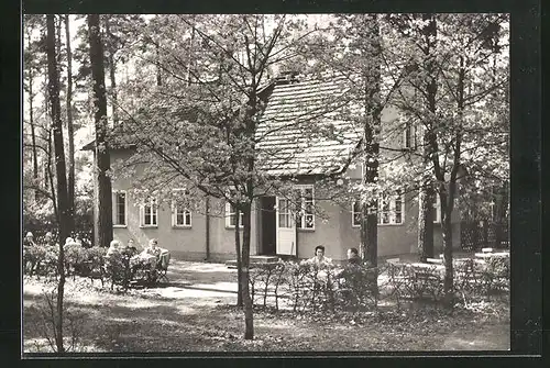 AK Berlin-Schmöckwitzwerder, Gasthaus Seeblick, Inh. Marie Lehmann