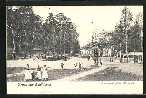 AK Berlin-Grunewald, Schildhorn-Restaurant